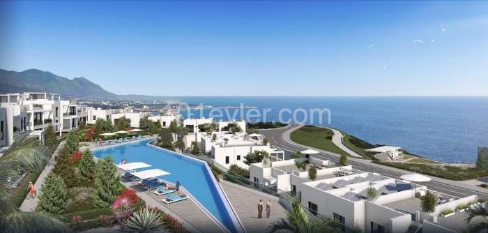 KKTC GİRNE ESENTEPE MUHTEŞEM DENİZ MANZARALI 2+1 ULTRA LUX PENTHOUSE SATILIK