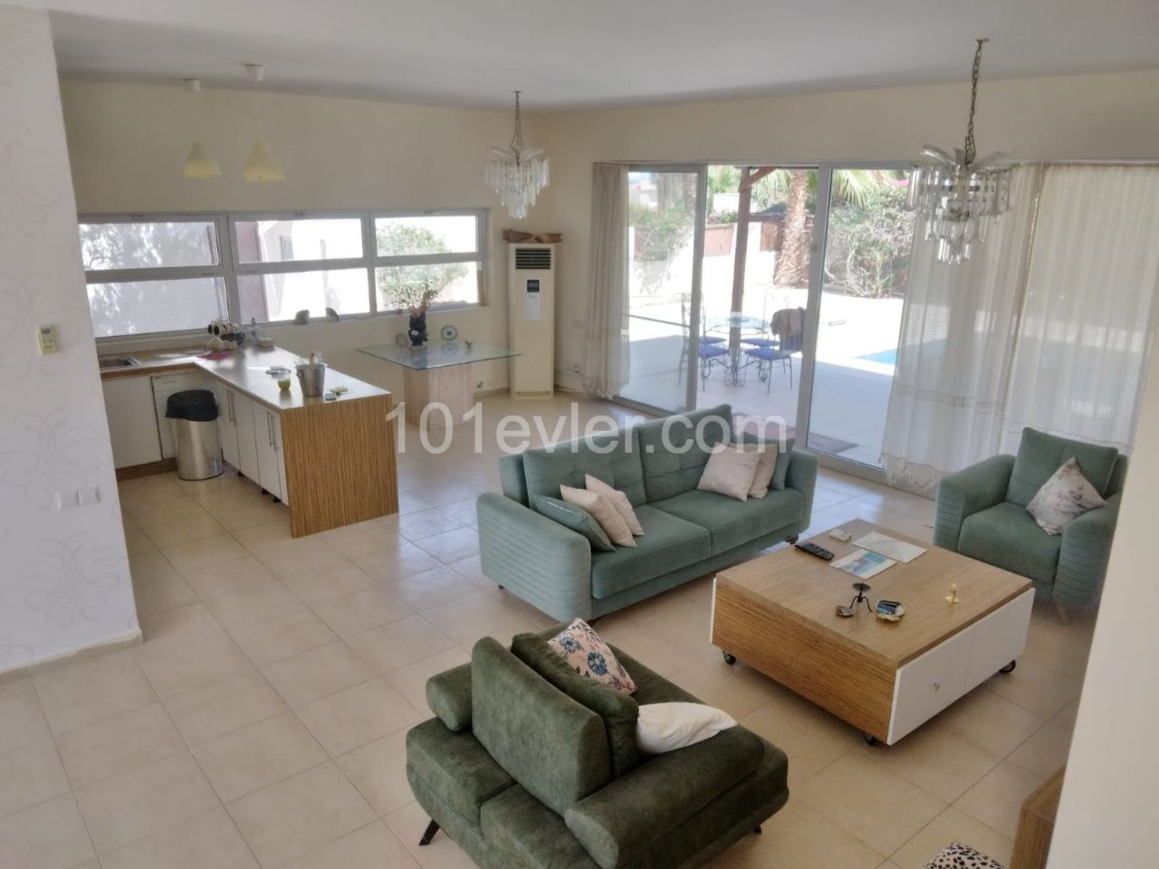 3 + 1 Luxusvilla Zur Miete In Kyrenia Esentepede ** 