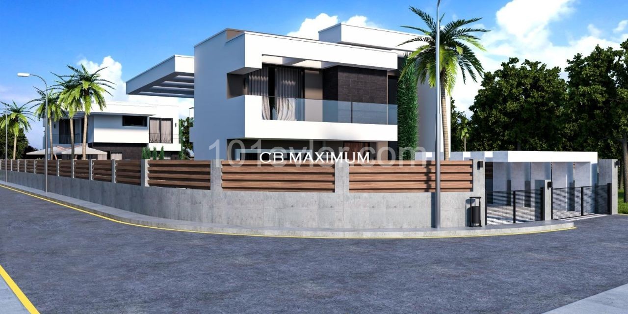 4+1 Villa Zum Verkauf In Zypern Kyrenia Ozanköy ** 