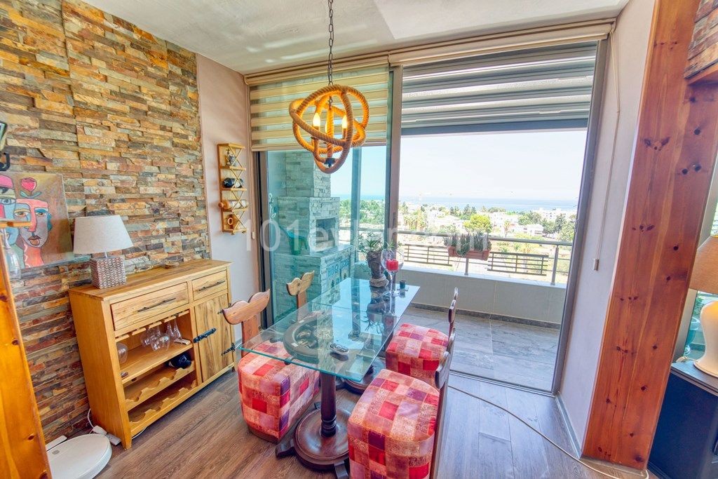 Penthouse for Sale with a Magnificent Sea View in Kyrenia, TRNC ** 