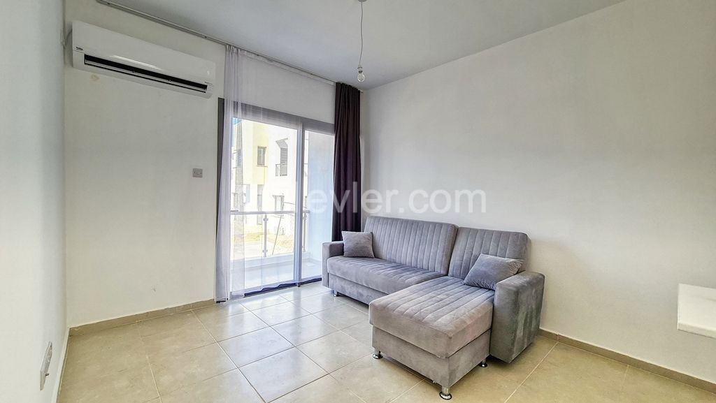 1 + 1 Apartment For Sale With Furniture And Tenants In Kyrenia Zeytinlik, TRNC ** 