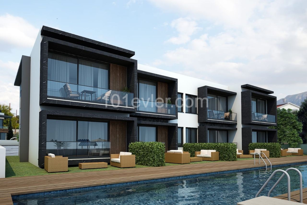 KKTC GİRNE ALSANCAK BÖLGE DAİRE 1+1 