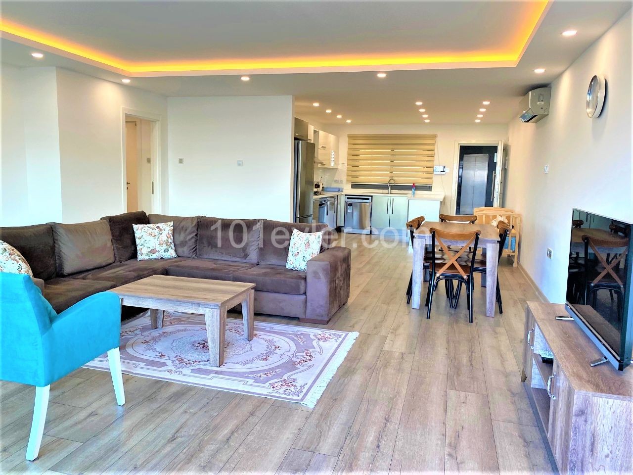 3+1 Residence Wohnung mit Meerblick im Zentrum von Kyrenia ** 