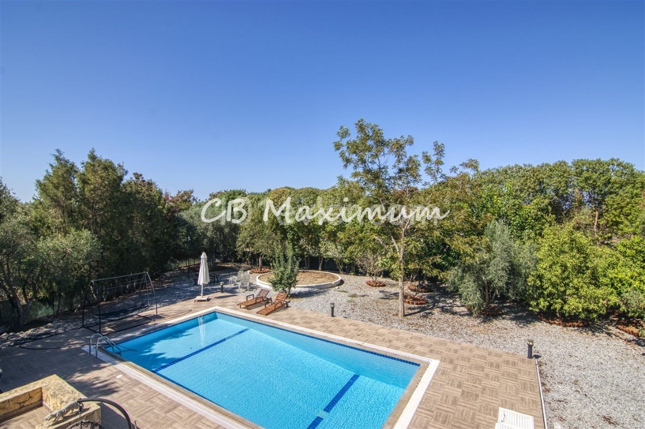 Dec+1 Villa for Sale with Private Swimming Pool in a 1560 m2 Plot in Ozankoy District ** 