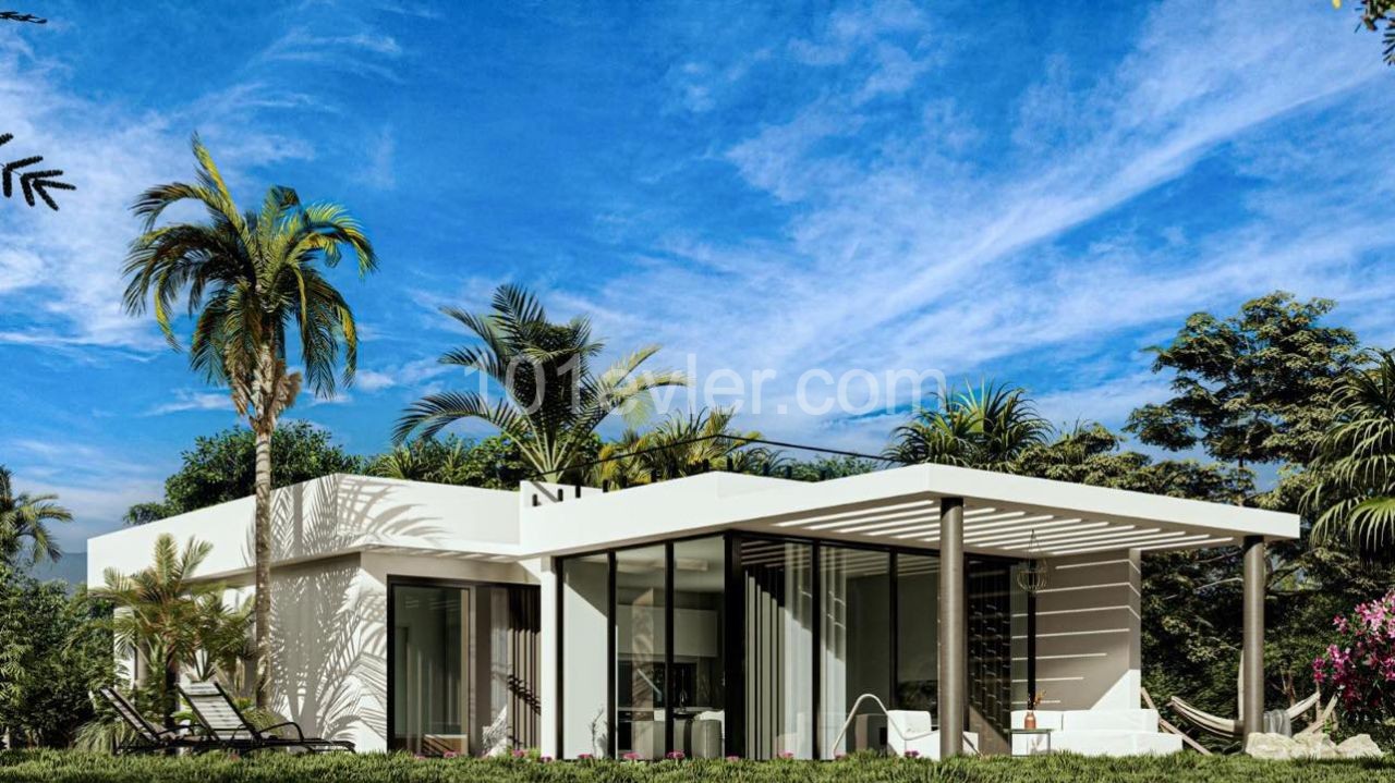 3+1 BUNGALOWS WITH STUNNING SEA VIEW STARTING FROM 129.500 STG IN CYPRUS GIRNE ESENTEPE ** 