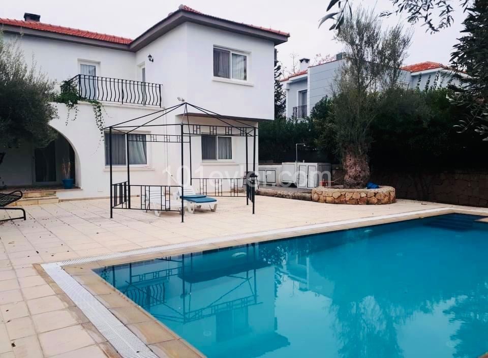 3+1 VILLA WITH PRIVATE POOL AND LARGE GARDEN IN OZANKOY, CYPRUS GIRNE ** 