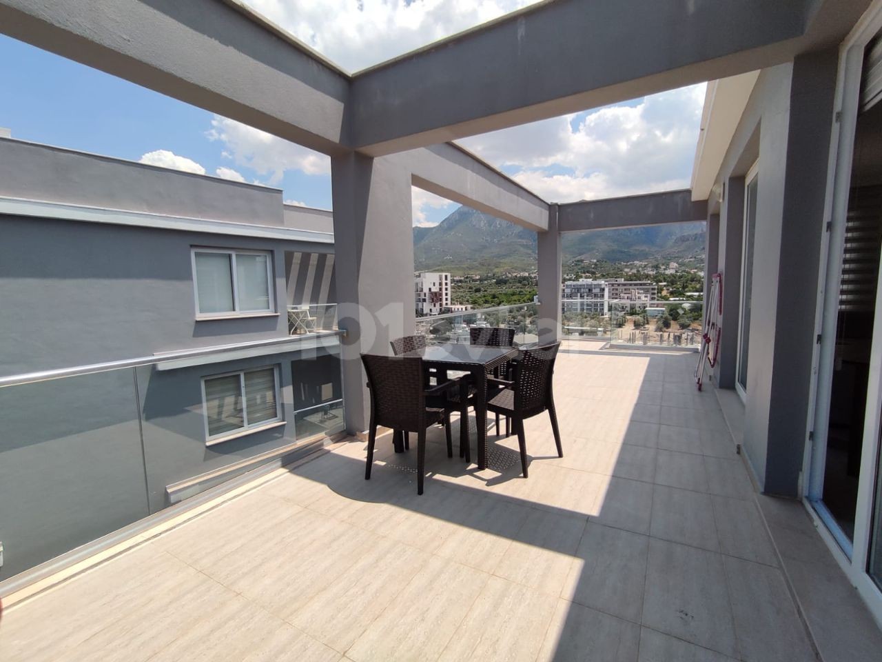 3+1 Penthouse with Shared Pool Inside the Site in the Center of Kyrenia ** 