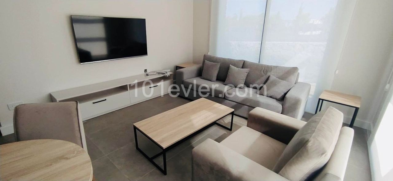 NEW FURNISHED GARDEN FLOOR FOR RENT IN A VERY SPECIAL COMPLEX IN ALSANCAK, CYPRUS ** 