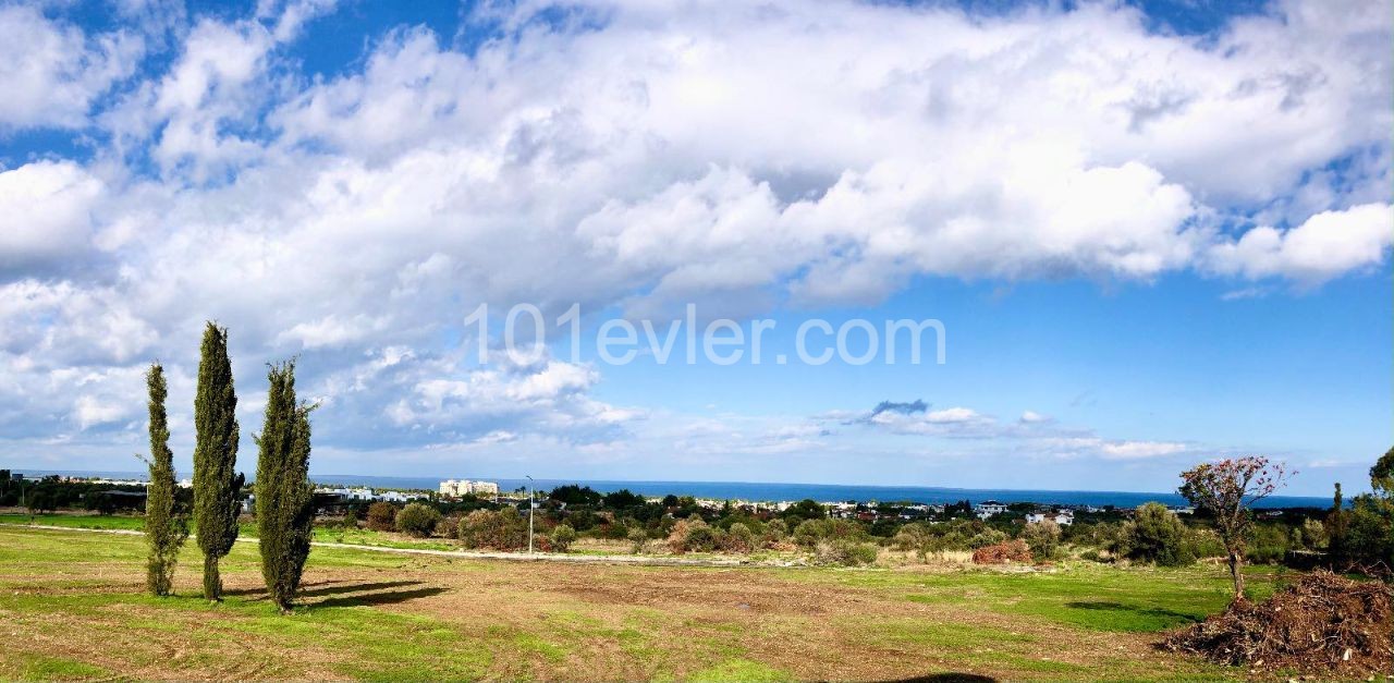 Zypern Kyrenia OZANKÖY in der türkischen KOKANLI mit herrlichem Meerblick 769 M2 Grundstücke ab ** 