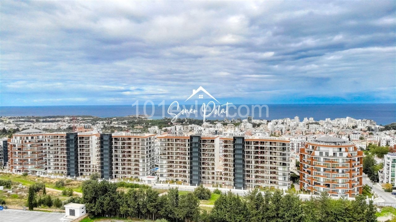 Akacan Elegance'da En Üst Katta Satılık 3+1 Köşe Penthouse/Residence