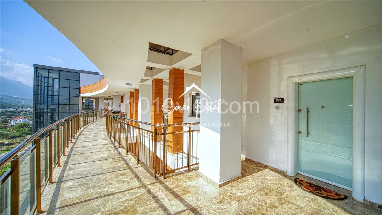 3+1 Corner Penthouse/Residence For Sale On The Top Floor In Akacan Elegance ** 