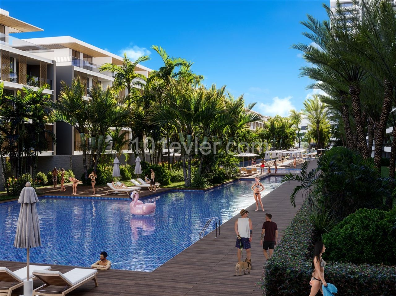 Investment Opportunity! Ultralux Fully Furnished Apartments for Sale in the Most Profitable and Unique Project of TRNC Cyprus ** 