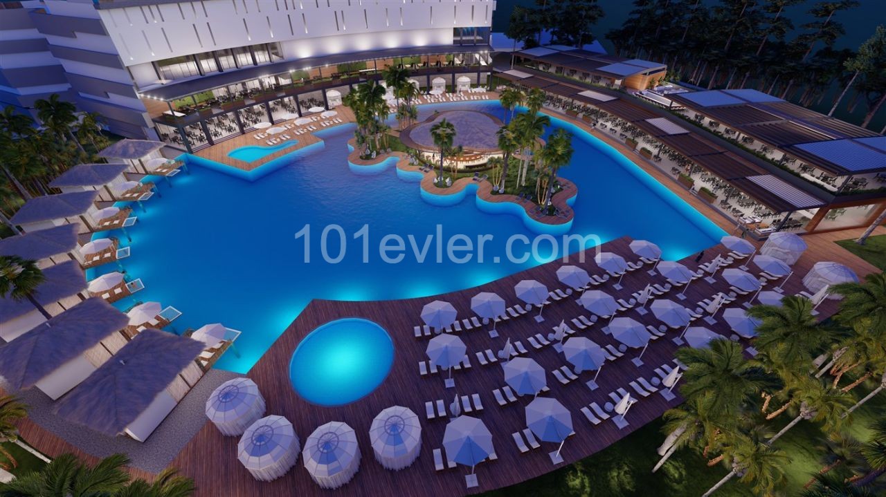 Investment Opportunity! Ultralux Fully Furnished Apartments for Sale in the Most Profitable and Unique Project of TRNC Cyprus ** 