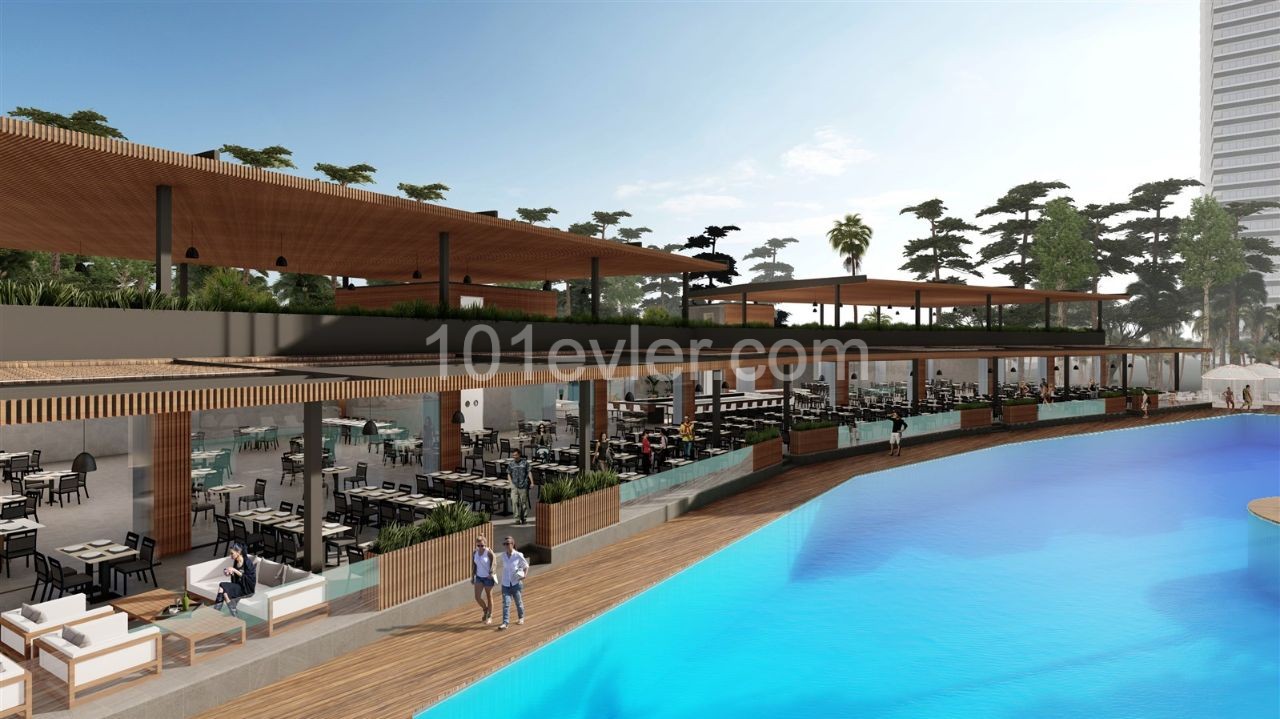 Ultralux Fully Furnished Apartments for Investment in the Most Profitable and Unique Project of TRNC Cyprus ** 