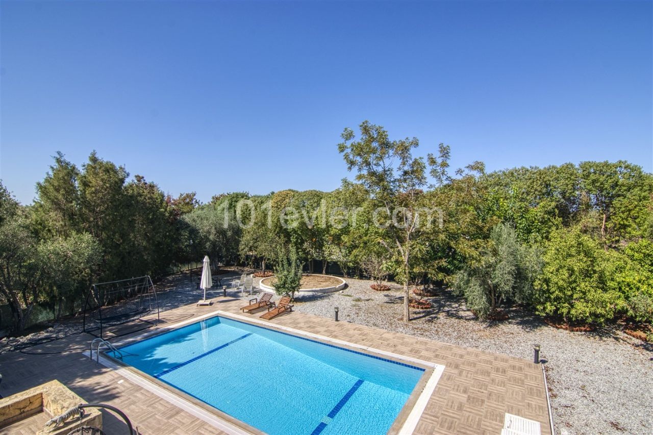 3+1 Villa for Rent in Ozanköy with Private Swimming Pool ** 