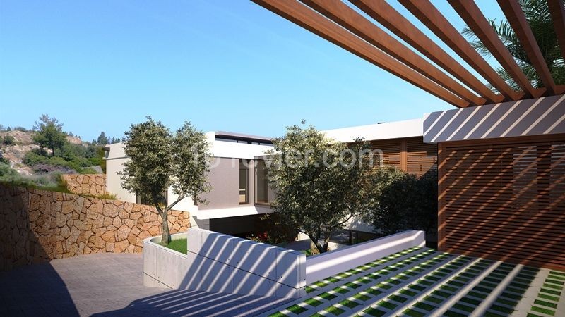 Turkish Title Design Villa For Sale In Cyprus Girne Bellpais ** 