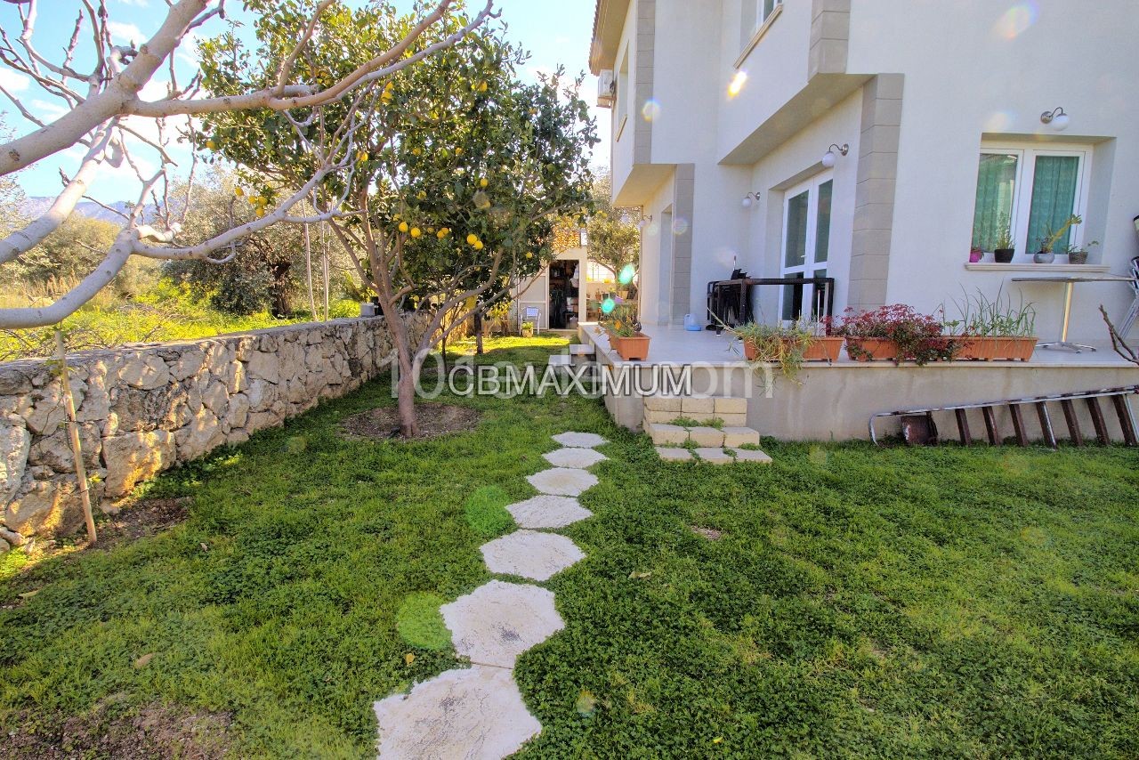 Flawless 3+1 Detached Villa for Sale in a 605m2 Plot of Land in Kyrenia Catalkoy, Cyprus  