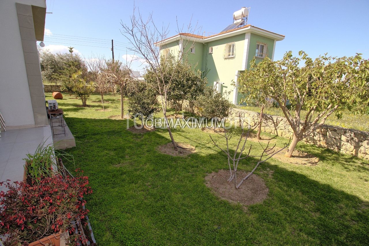 Flawless 3+1 Detached Villa for Sale in a 605m2 Plot of Land in Kyrenia Catalkoy, Cyprus  