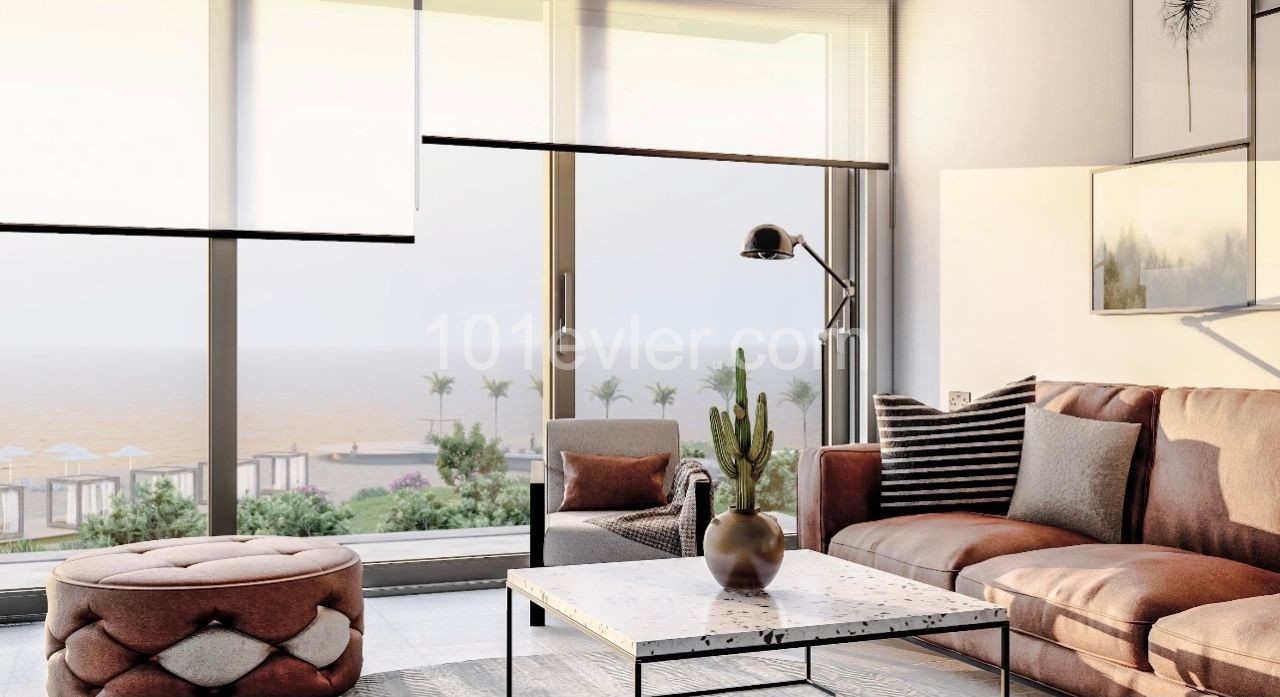 1+1 LOFT VERY SPECIAL FLAT WITH STUNNING SEA VIEW IN CYPRUS GIRNE ESENTEPE ** 
