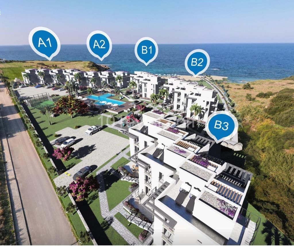 1+1 LOFT VERY SPECIAL FLAT WITH STUNNING SEA VIEW IN CYPRUS GIRNE ESENTEPE ** 