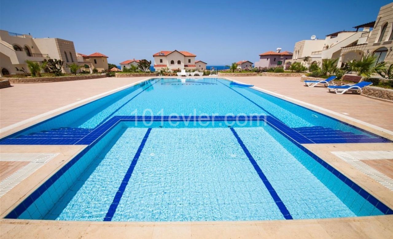 2+1 SEHR PRIVATE WOHNUNG MIT HERRLICHEM MEERBLICK IN ZYPERN KYRENIA ESENTEPEDE ** 