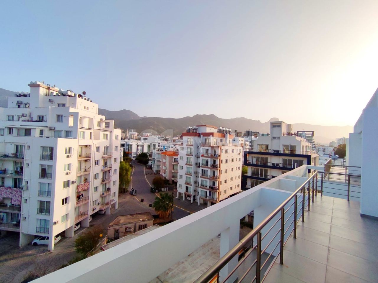 3+1 Duplex Penthouse with Amazing View in Kyrenia Center 