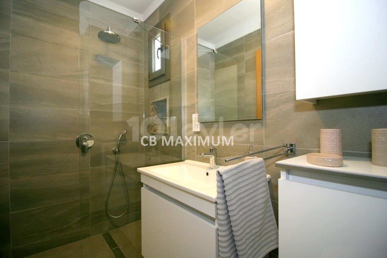 Fully Furnished Luxury 2+1 Flat for Rent in a Complex with Pool in Ozanköy, Girne ** 