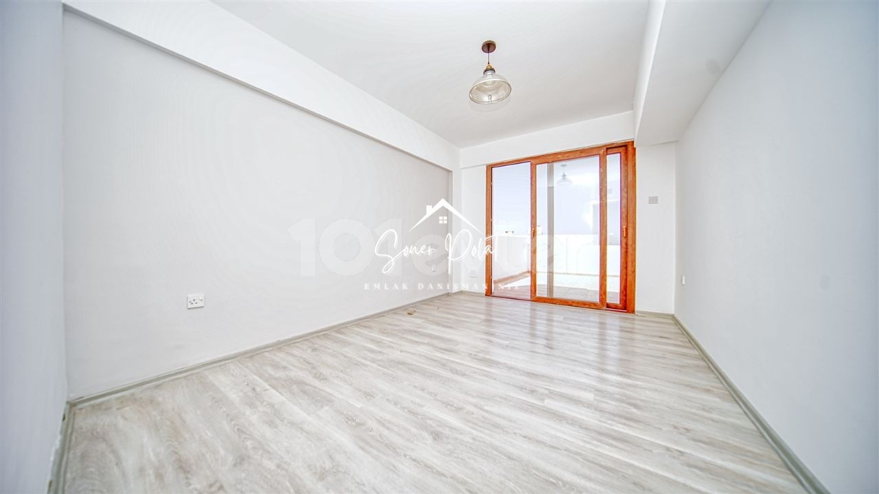 A Very Pleasant And Renovated 2 + 1 Apartment On The Site For Sale In Kyrenia Alsancak ** 