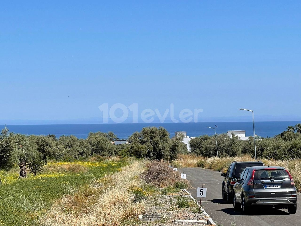 THE ONLY AUTHORIZED CYPRUS KYRENIA OZANKOY Dec 991 M2 LAND WITH FULL SEA VIEW ** 