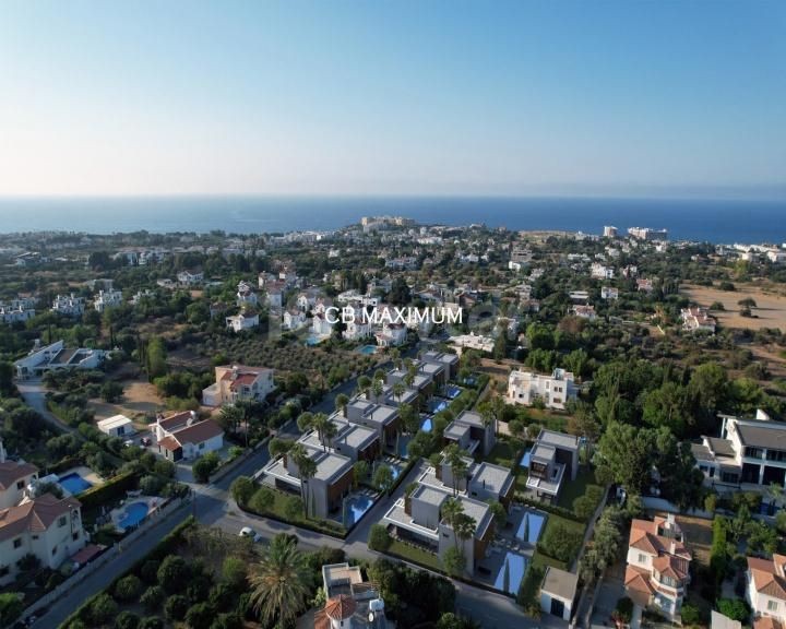 NUR AUTORISIERTE ZYPERN KYRENIA EDREMIT MIT SPEKTAKULÄREM MEERBLICK GEPLANTE VILLEN ** 