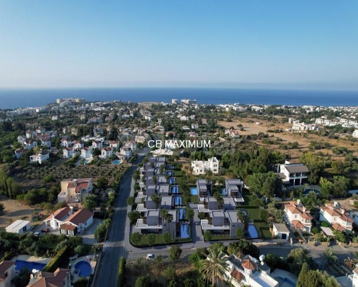 NUR AUTORISIERTE ZYPERN KYRENIA EDREMIT MIT SPEKTAKULÄREM MEERBLICK GEPLANTE VILLEN ** 