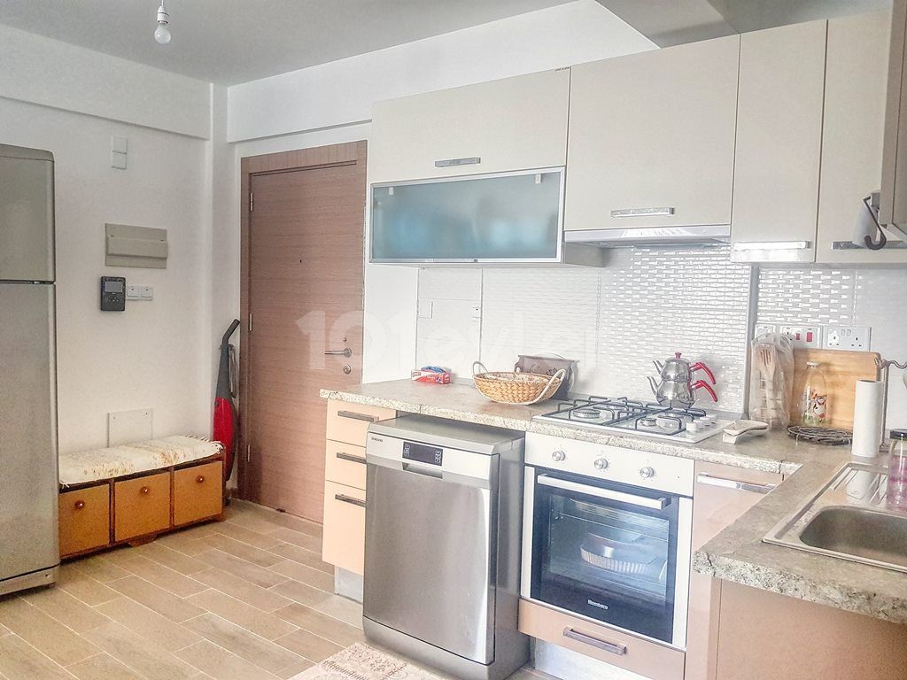 Turkish Title Deed 1+1 Furnished Flat for Sale in the Center of Kyrenia, TRNC