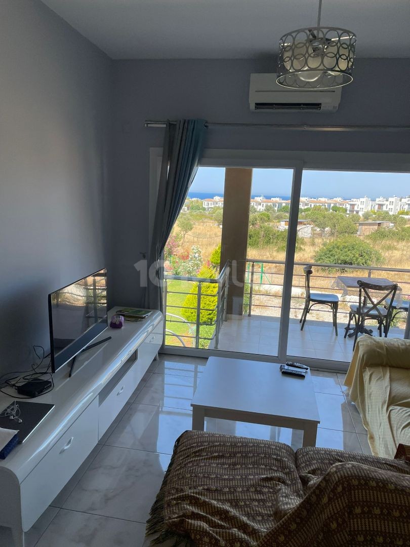 2+1 Fully Furnished Flat with Sea View in Alsancak Escape Homes!