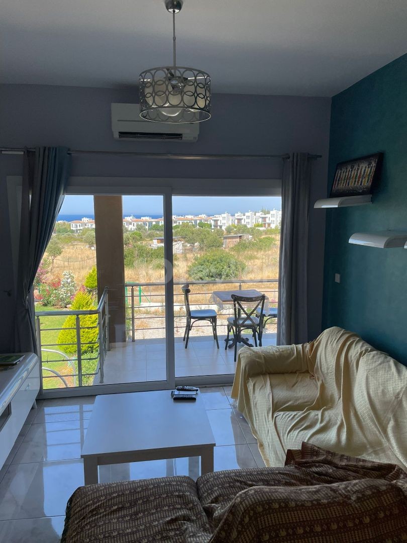 2+1 Fully Furnished Flat with Sea View in Alsancak Escape Homes!