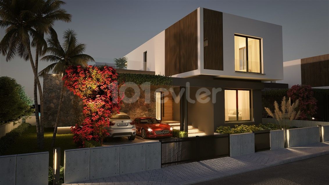 4+1 Villas with Private Swimming Pool for Sale in Kyrenia Edremit Region of Cyprus ** 