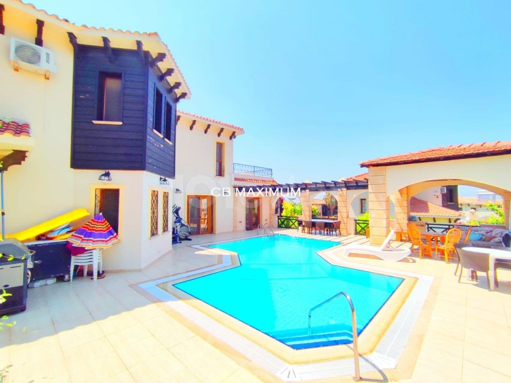 Bellapaiste 4+2 Luxusvilla Mit Privatem Pool In Kyrenia ** 