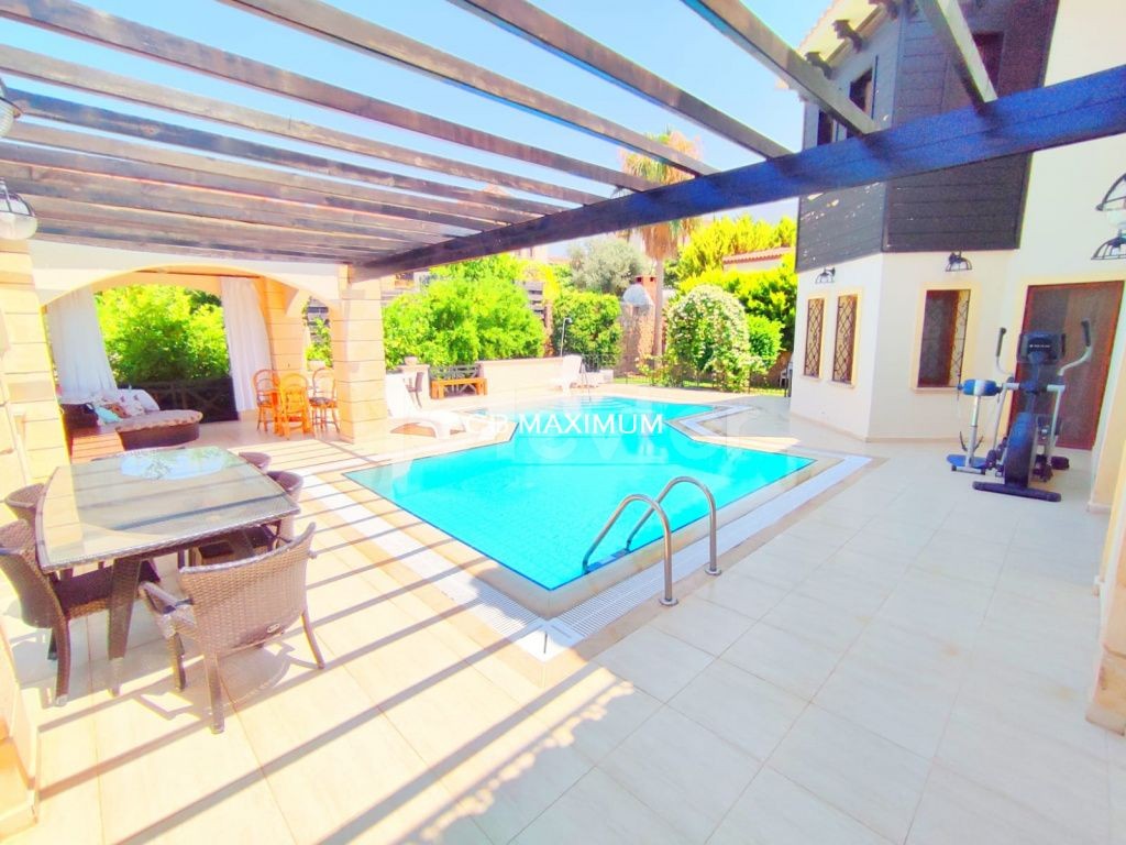 Bellapaiste 4+2 Luxusvilla Mit Privatem Pool In Kyrenia ** 