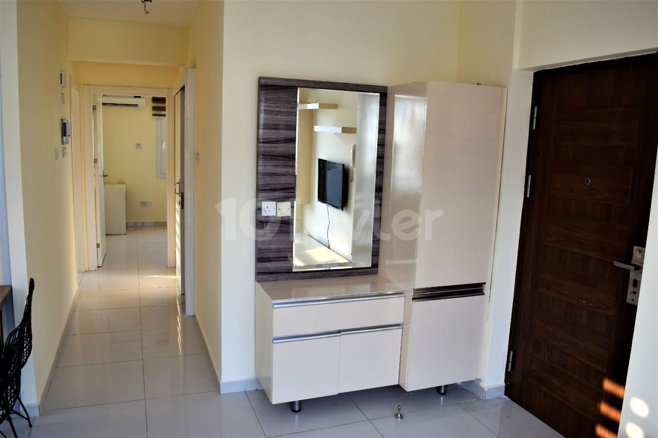 2+1 Penthouse with Large Balcony for Rent in Kyrenia Center