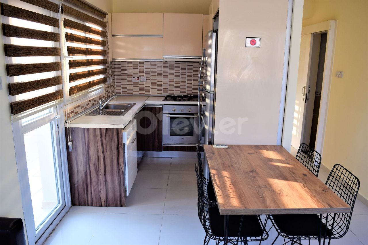 2+1 Penthouse with Large Balcony for Rent in Kyrenia Center