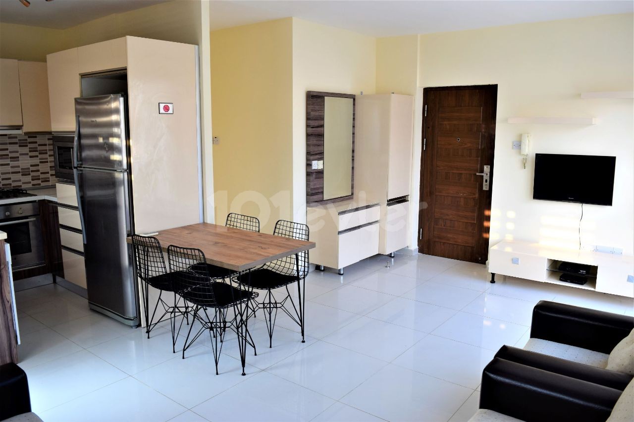 2+1 Penthouse with Large Balcony for Rent in Kyrenia Center