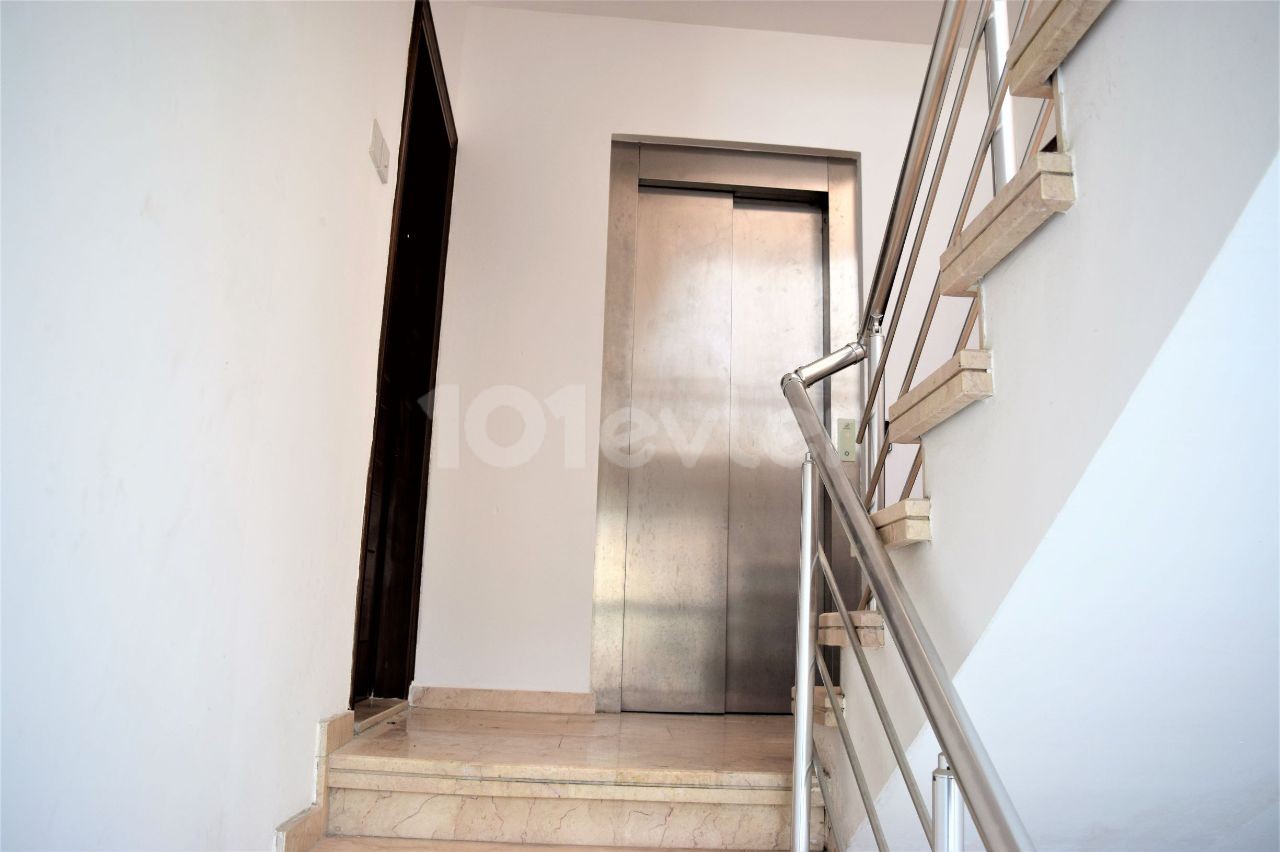 2+1 Penthouse with Large Balcony for Rent in Kyrenia Center