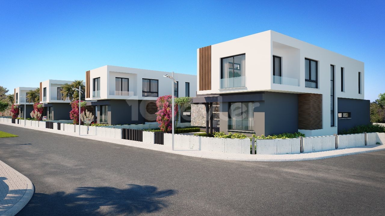 4+1 Villas with Private Swimming Pool for Sale in Kyrenia Edremit Region of Cyprus ** 