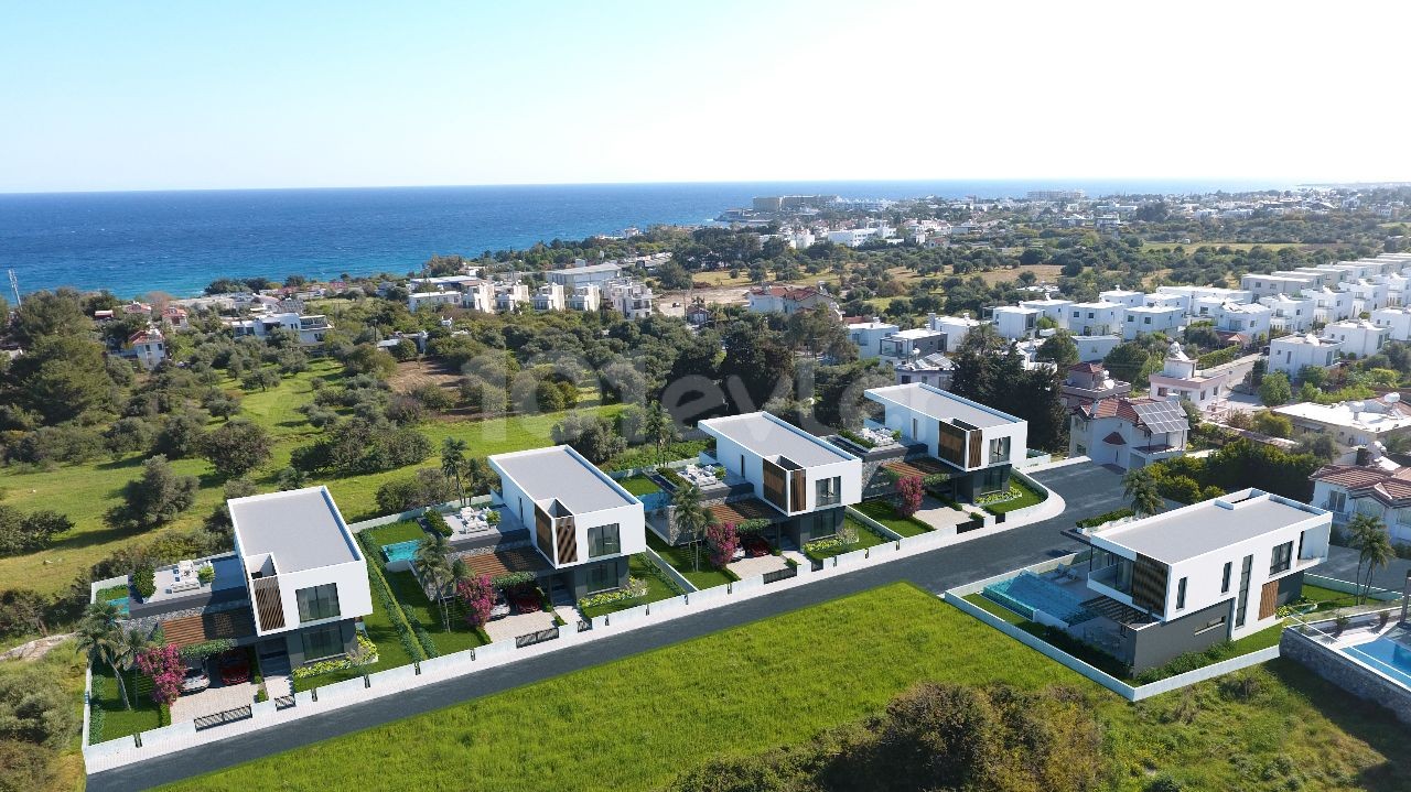 4+1 Villas with Private Swimming Pool for Sale in Kyrenia Edremit Region of Cyprus ** 