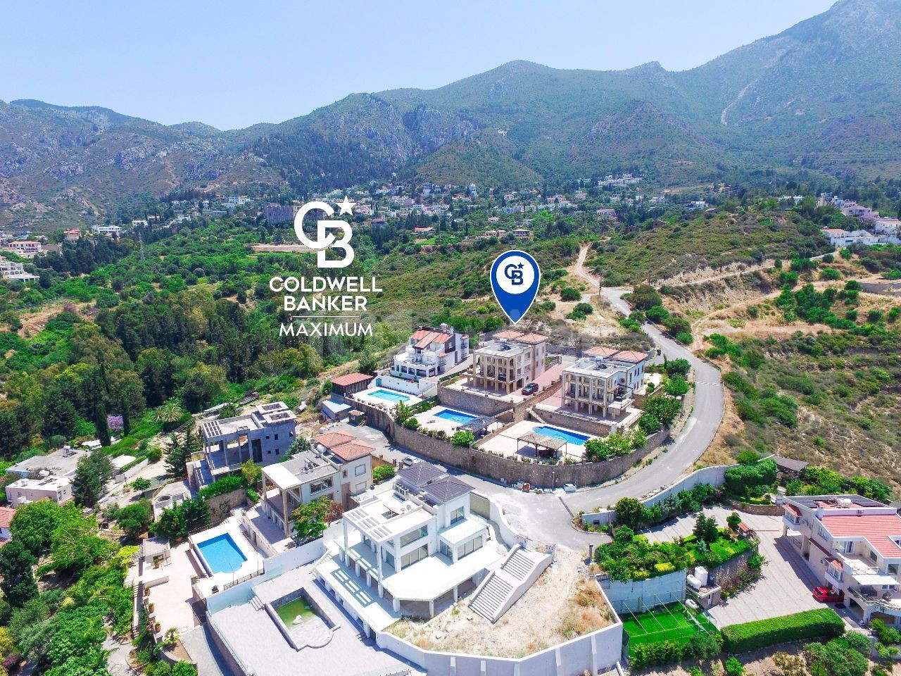Triplex Luxury Villa for Sale with Sea View in Kyrenia Bellapais Region ** 