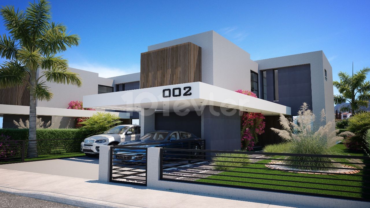 4 + 1 Villas for Sale in Cyprus Kyrenia Edremit Region ** 