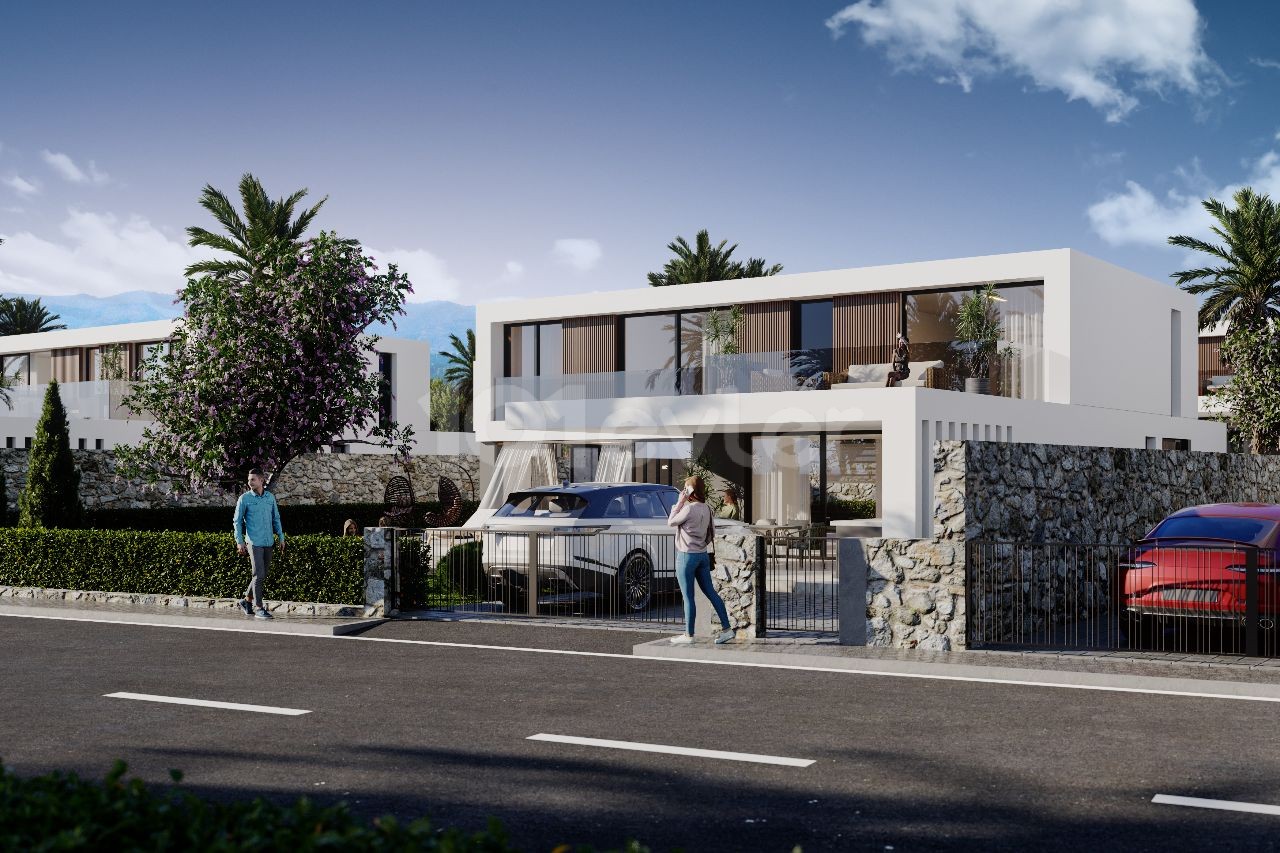 Cyprus Kyrenia Çatalköy Beachfront Ultra Luxury 5 + 1 Villas for Sale ** 