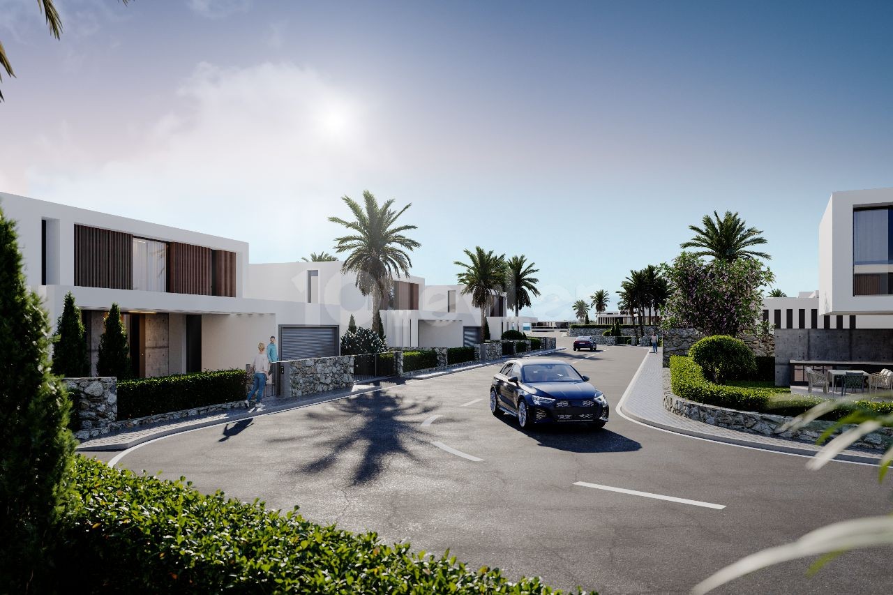 Cyprus Kyrenia Çatalköy Beachfront Ultra Luxury 5 + 1 Villas for Sale ** 