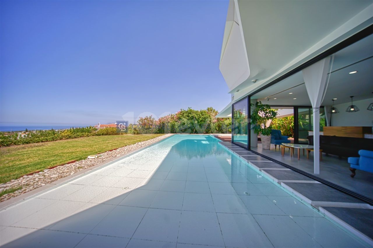 Award-Winning Design 4 + 1 Villa for Sale in Kyrenia, Cyprus ** 