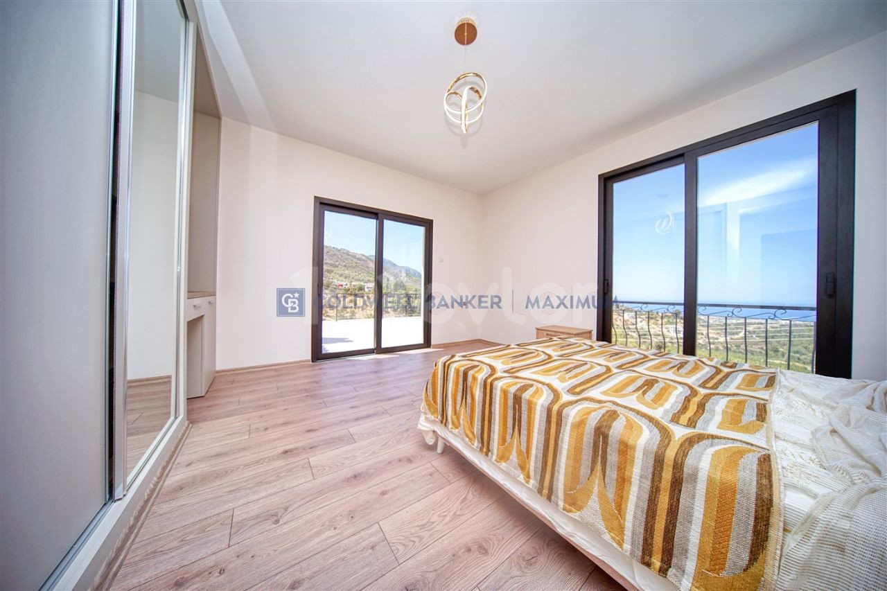 Cyprus, Alsancak Ilgaz 4 + 1 Villa for Sale with Kapalmaz View ** 