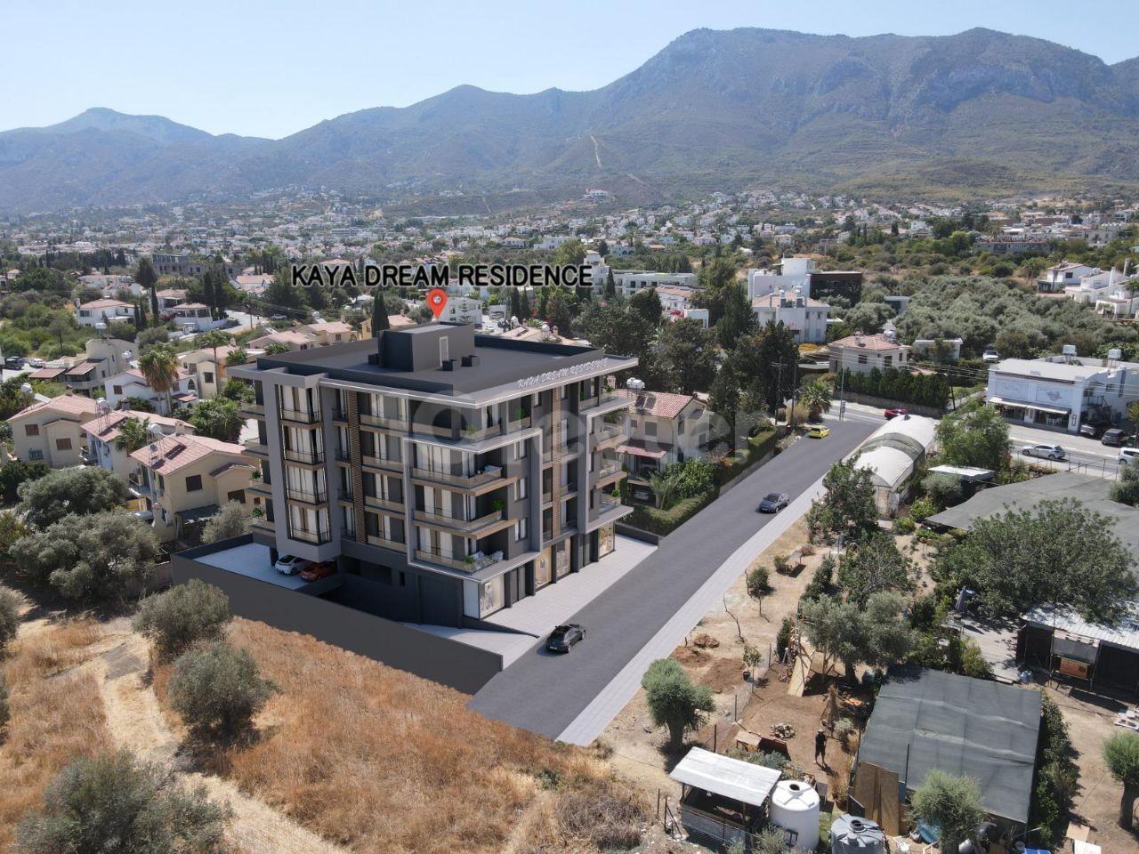  1+1 Luxury Apartments for Sale in a Special Location in Bellapais, Kyrenia, TRNC